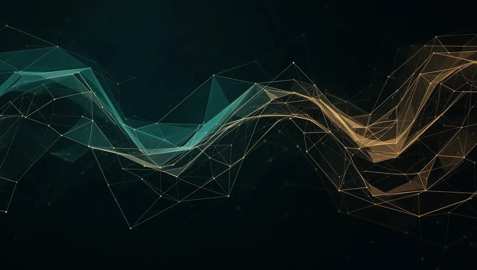 Abstract AI data visualisation